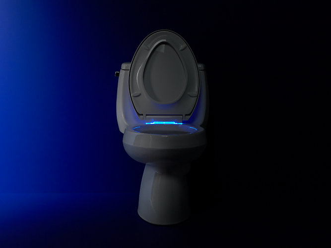 Reveal Nightlight Elongated Toilet Seat K 75792 Kohler - Kohler Lighted Toilet Seat Installation Instructions
